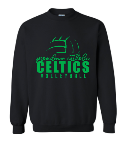 PCHS Volleyball Sweatshirt Personalize Crewneck