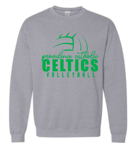 PCHS Volleyball Sweatshirt Personalize Crewneck