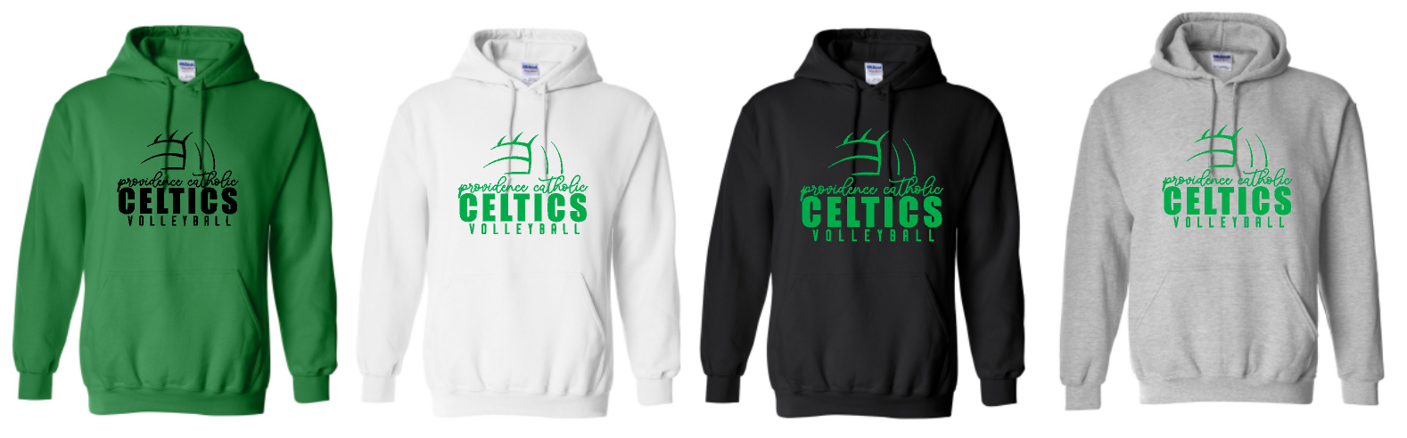 PCHS Volleyball Personalized Sweatshirt Hooded