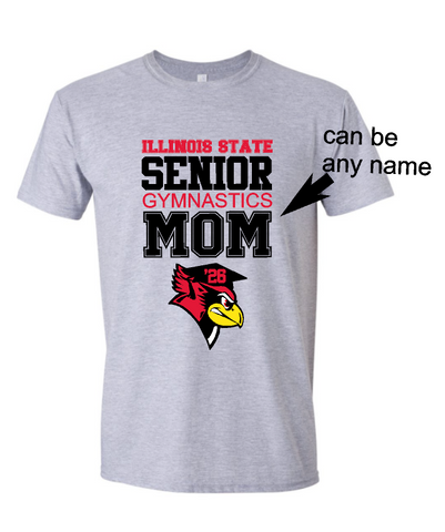 ISU Gymnastics Senior Shirt Toddler-Adult