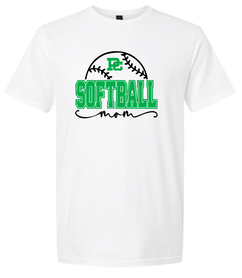 PCHS Celtics Softball Mom T shirt Available in 3 different colors