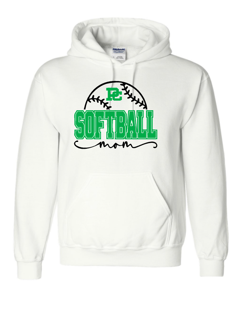 PCHS Celtics Softball Mom Gildan Hooded Sweatshirt Available in 3 different colors