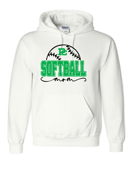 PCHS Celtics Softball Mom Gildan Hooded Sweatshirt Available in 3 different colors