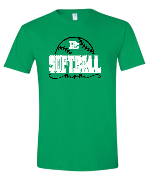 PCHS Celtics Softball Mom T shirt Available in 3 different colors