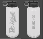 PCHS Personalized Softball 32oz Waterbottle Choose from 3 colors