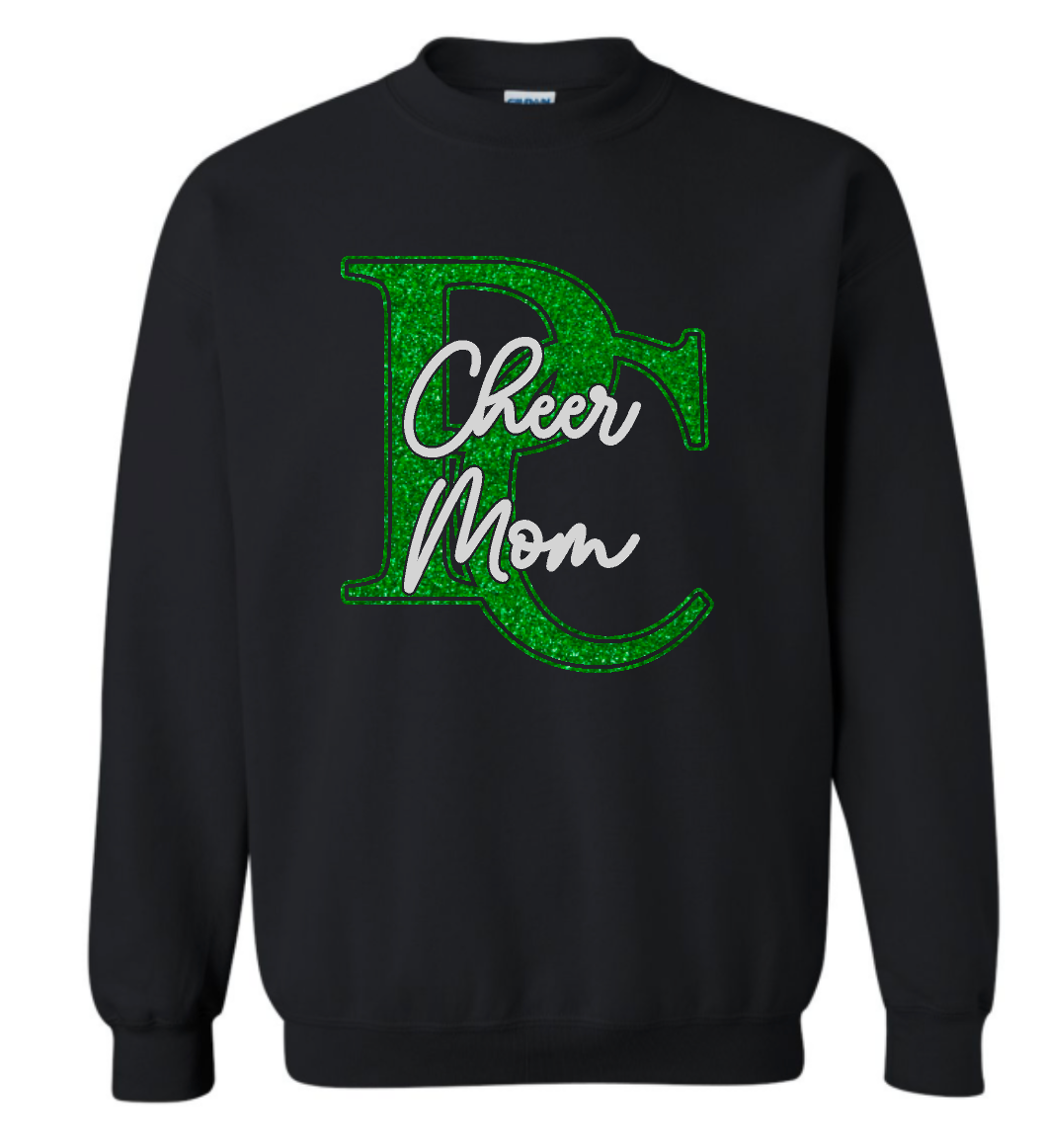 PCHS Glitter Logo Cheer Sweatshirt