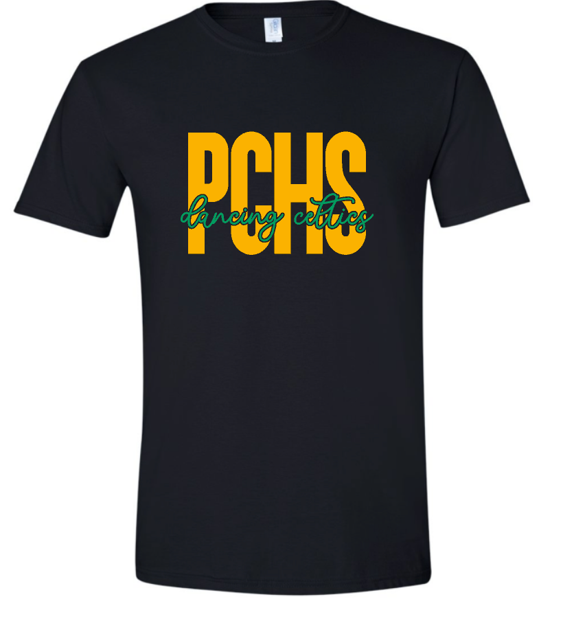 PCHS Dancing Celtics Choose from Shirt, Crew or Hoodie
