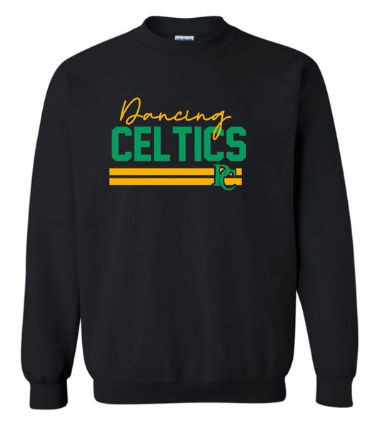 Dancing Celtics with PC logo Choose from Shirt, Crew or Hoodie