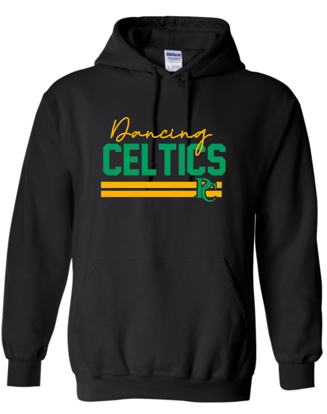 Dancing Celtics with PC logo Choose from Shirt, Crew or Hoodie