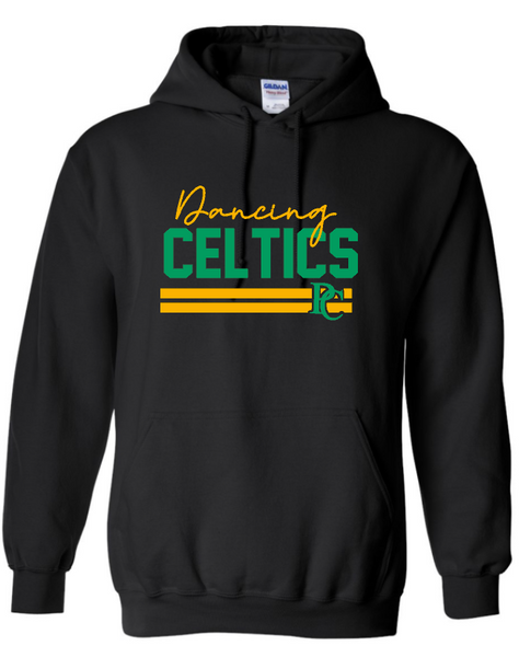 Dancing Celtics with PC logo Choose from Shirt, Crew or Hoodie