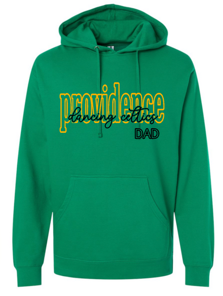 Independent Hooded Sweatshirt Providence Dancing Celtics Fan Choose white or Green