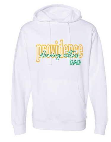 Independent Hooded Sweatshirt Providence Dancing Celtics Fan Choose white or Green