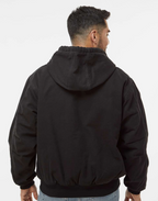 NEW DRI DUCK Cheyenne Boulder Cloth™ Hooded Jacket with Tricot Quilt Lining Airy's Embroidered Logo