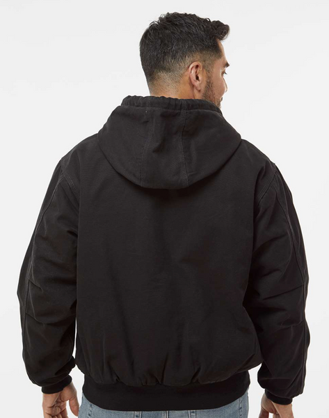 NEW DRI DUCK Cheyenne Boulder Cloth™ Hooded Jacket with Tricot Quilt Lining Airy's Embroidered Logo