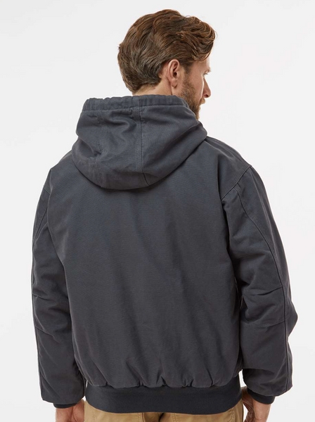 NEW DRI DUCK Cheyenne Boulder Cloth™ Hooded Jacket with Tricot Quilt Lining Airy's Embroidered Logo
