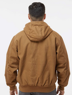 NEW DRI DUCK Cheyenne Boulder Cloth™ Hooded Jacket with Tricot Quilt Lining Airy's Embroidered Logo