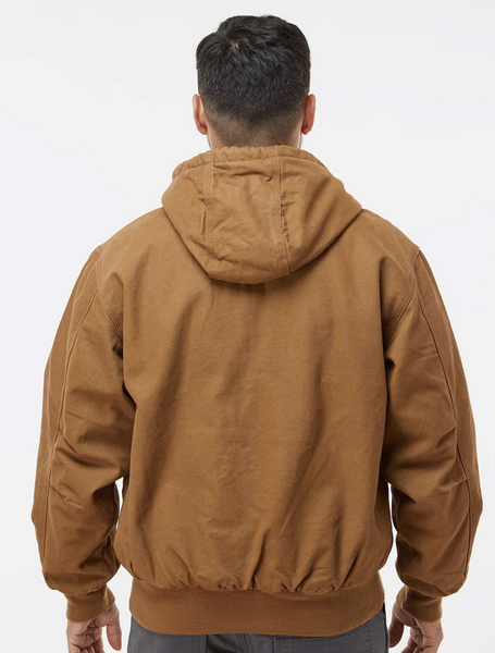 NEW DRI DUCK Cheyenne Boulder Cloth™ Hooded Jacket with Tricot Quilt Lining Airy's Embroidered Logo