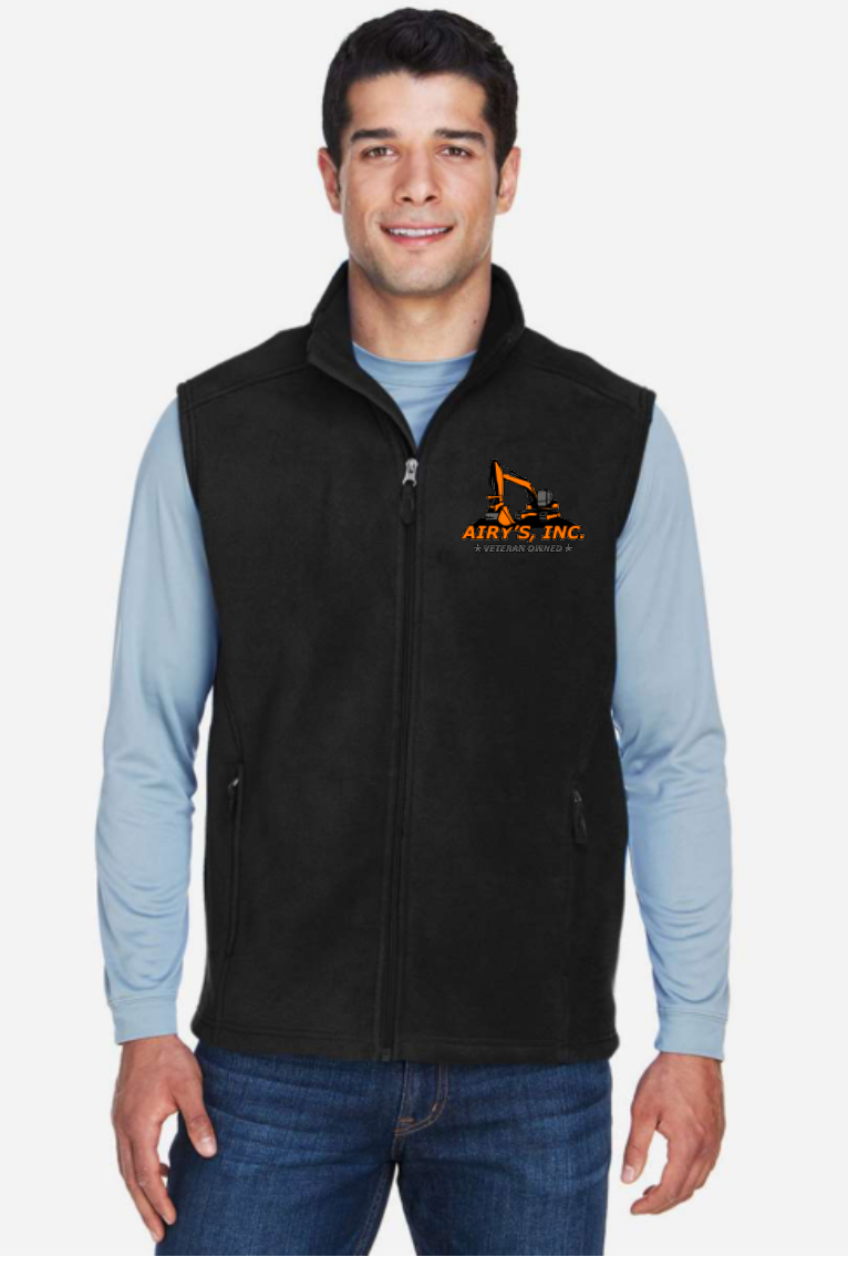 NEW Airy's Embroidered Fleece Vest