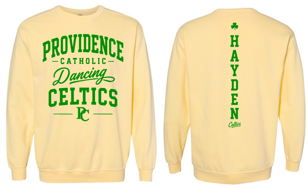Providence Dancing Celtics Comfort Colors Crewneck Sweatshirt