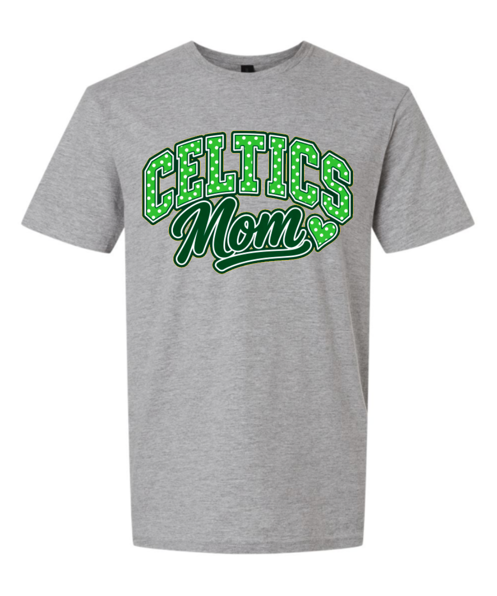 2026 Women's Club T Celtics Mom T shirt 4 colors available