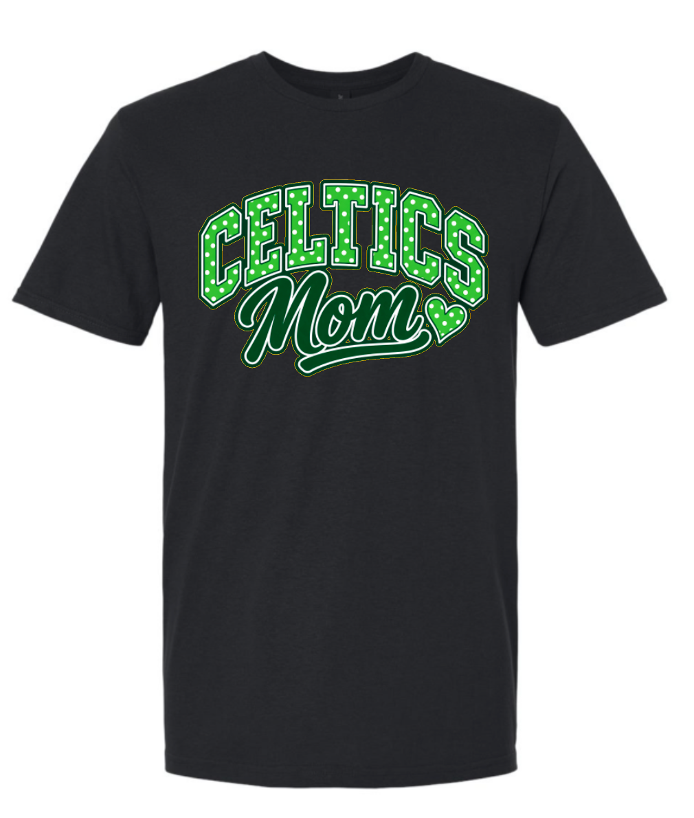 2026 Women's Club T Celtics Mom T shirt 4 colors available