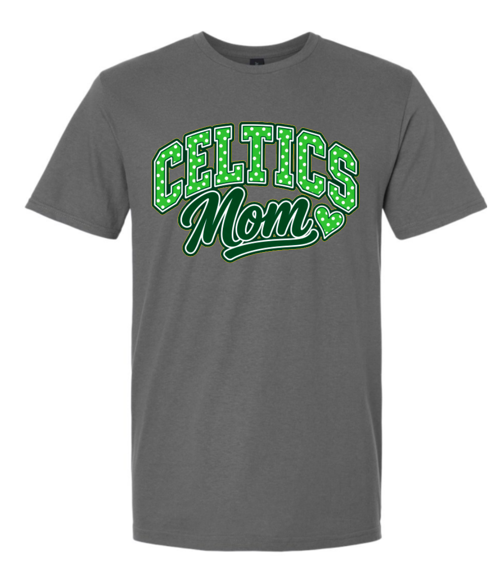 2026 Women's Club T Celtics Mom T shirt 4 colors available