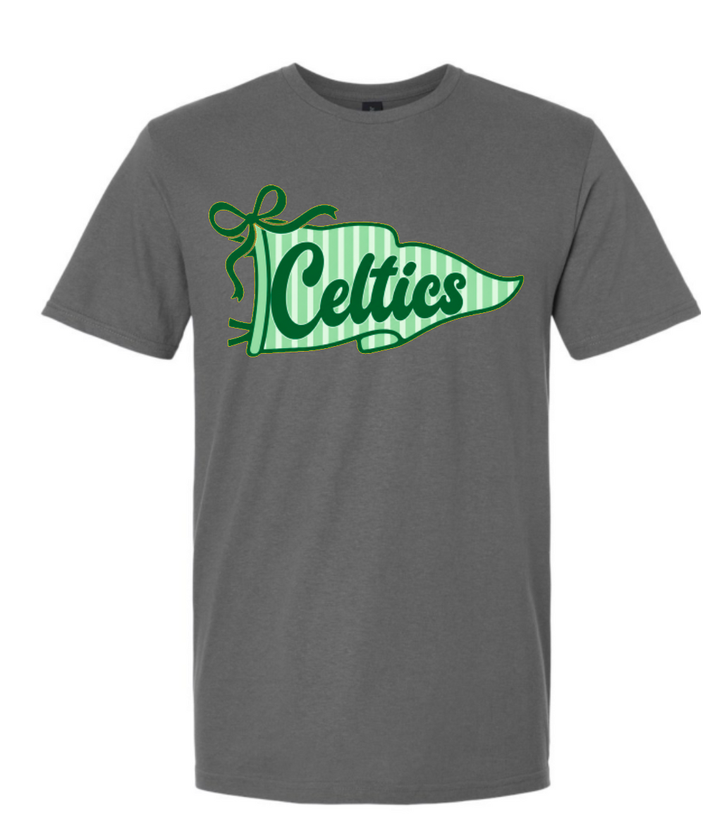 2026 Women's Club T Celtics Flag T shirt 4 colors available