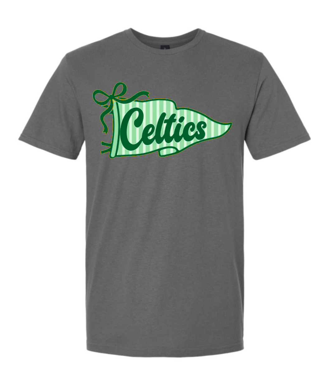 2026 Women's Club T Celtics Flag T shirt 4 colors available
