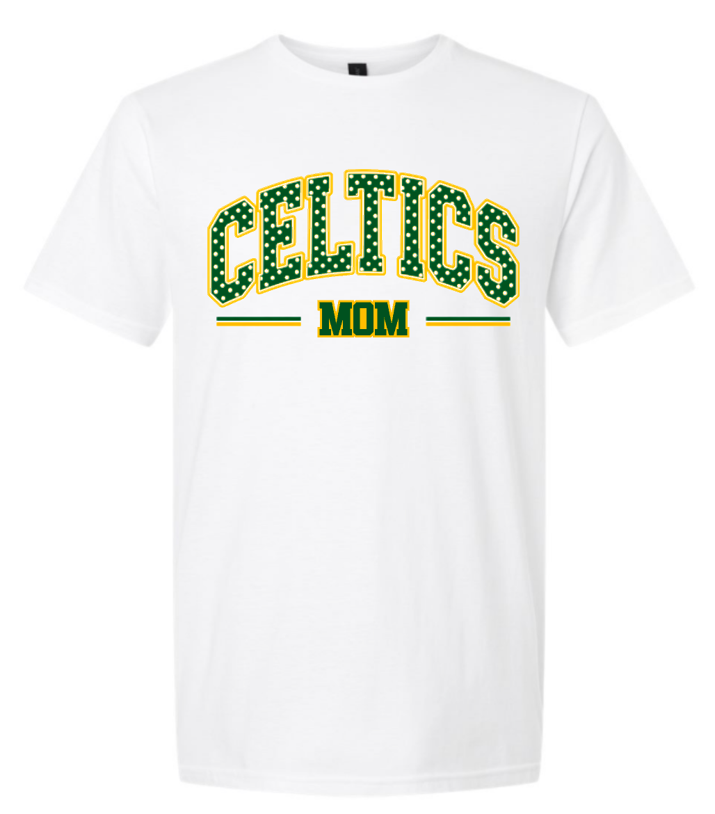 2026 Women's Club T Polka Dot Celtics T shirt 4 colors available