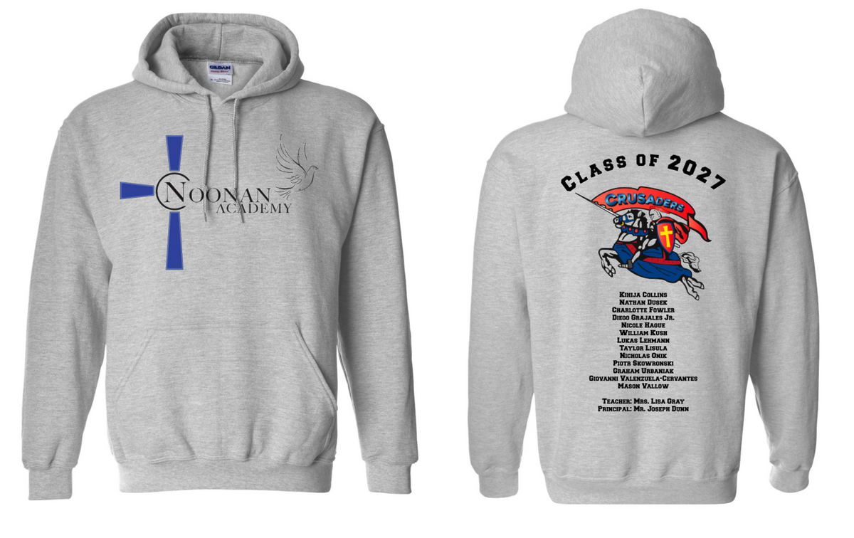 Class of 2027 Noonan Crewneck Hooded Sweatshirt