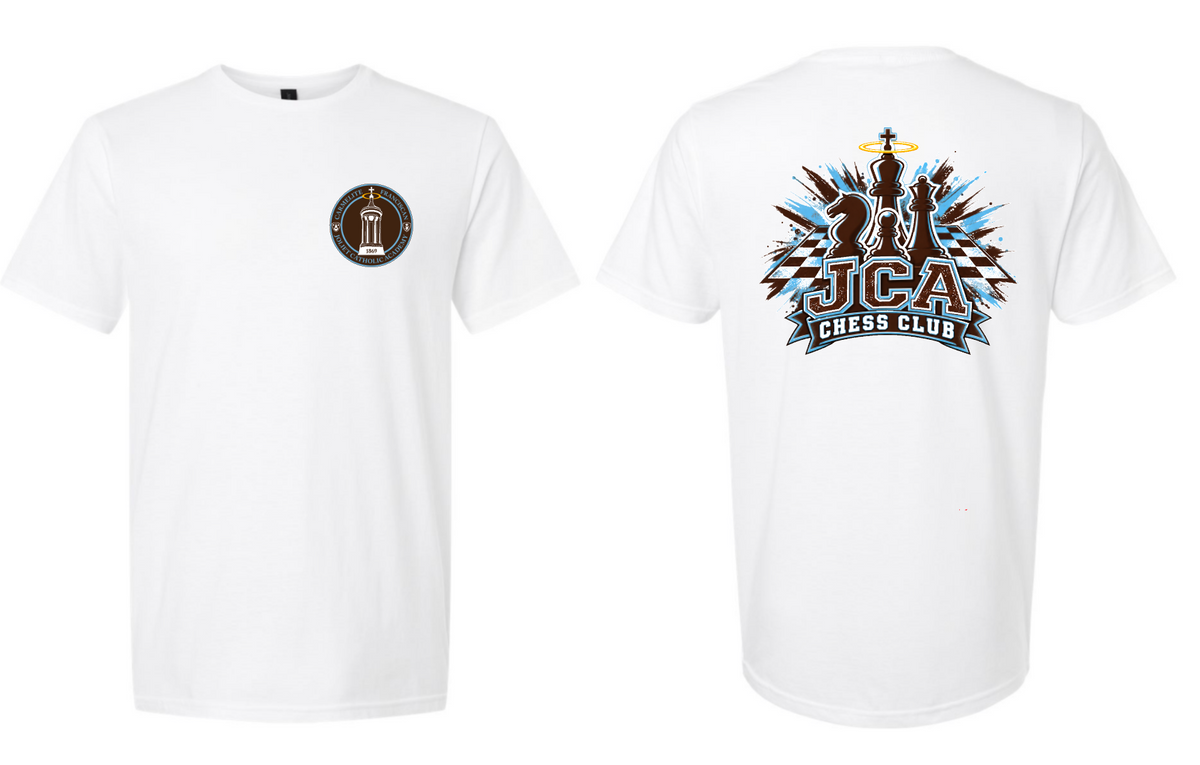 JCA Chess Club t shirt