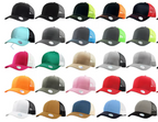 Design your own hat with a custom saying or logo on a leather patch