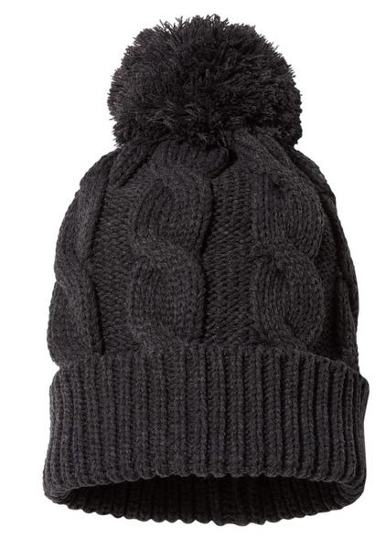 Design your own Richardson Stocking Pom Hat with leather patch