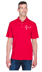 Noonan Academy Men's (unisex) Embroidered Polo - Choose from 3 colors