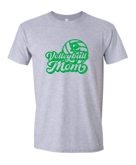 PCHS Volleyball Mom Personalized T shirt