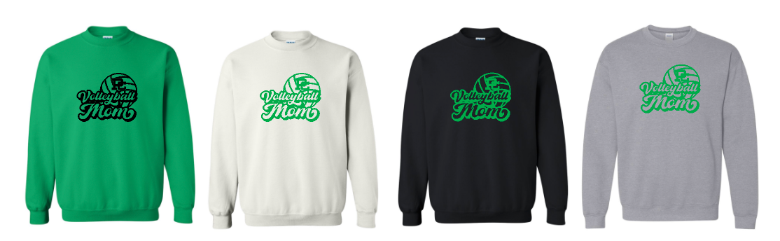 PCHS Volleyball Mom Sweatshirt Crewneck