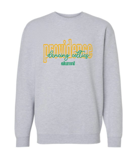Independent Crewneck Sweatshirt Dancing Celtics Alumni Choose from White or Gray