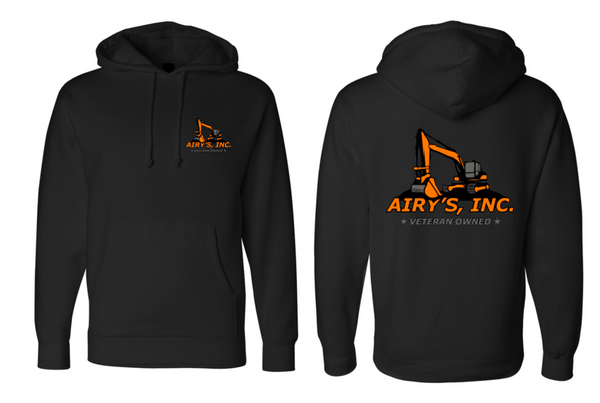 NEW Independent Brand Airy's Logo Hooded Sweatshirt