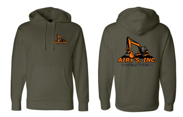 NEW Independent Brand Airy's Logo Hooded Sweatshirt