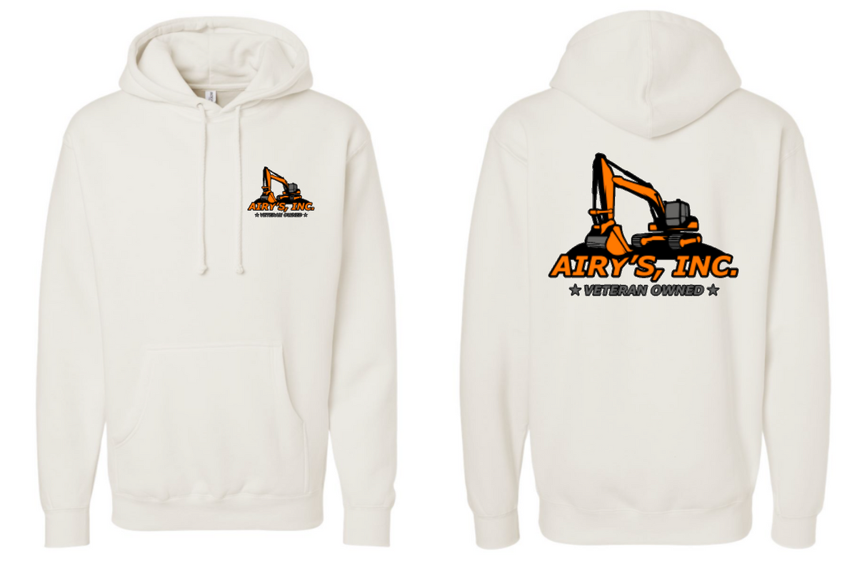 NEW Independent Brand Airy's Logo Hooded Sweatshirt