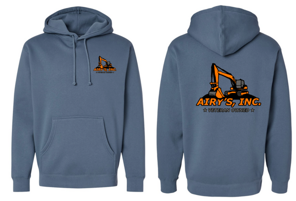 NEW Independent Brand Airy's Logo Hooded Sweatshirt
