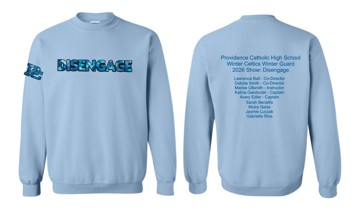 2026 Disengage Winter Celtics Show Crewneck Sweatshirt