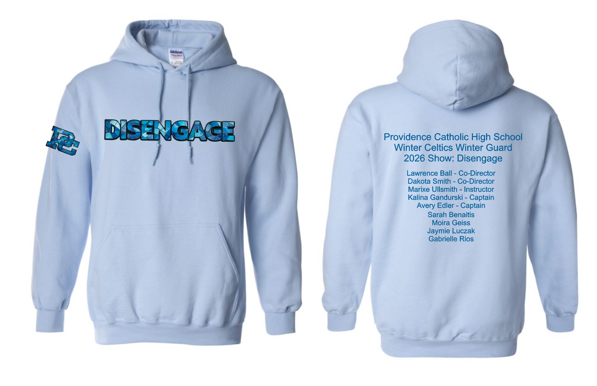 2026 Disengage Winter Celtics Show Hooded Sweatshirt