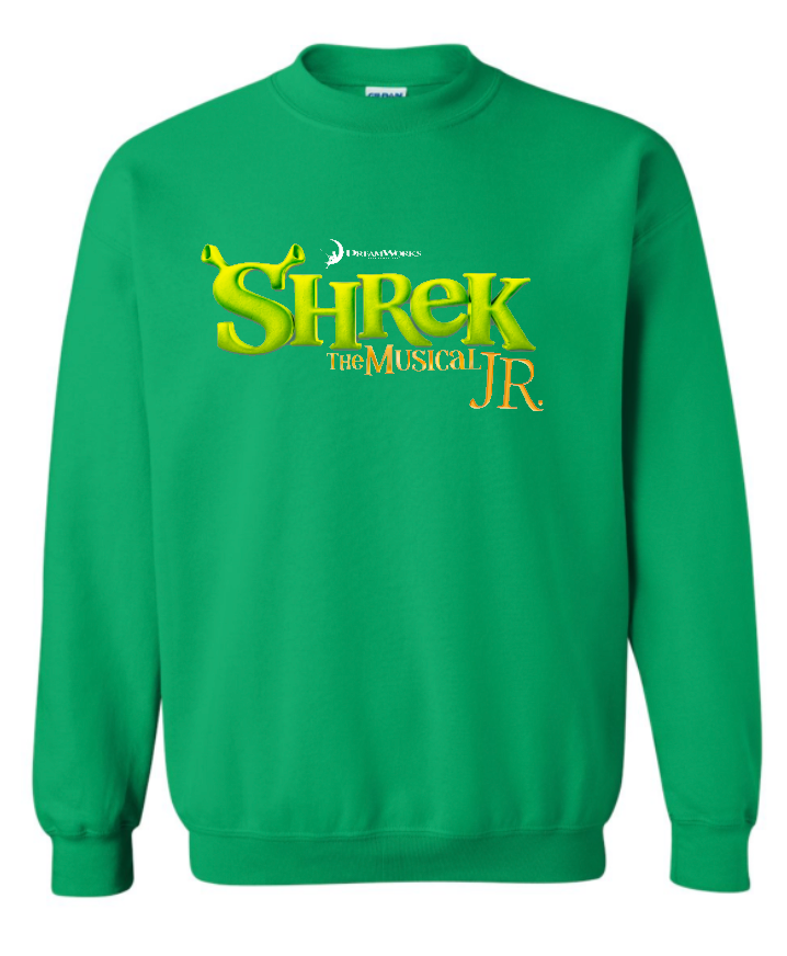 Shrek Jr Youth-Adult Crewneck Sweatshirt