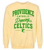 Providence Dancing Celtics Comfort Colors Crewneck Sweatshirt Choose from 2 colors