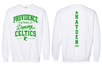Providence Dancing Celtics Comfort Colors Crewneck Sweatshirt Choose from 2 colors