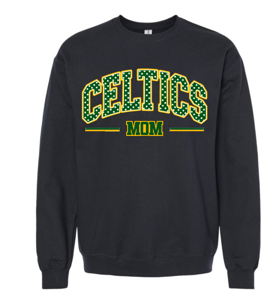 NEW 2026 Celtics Personalized Mom, Grandma, Aunt, Sister Polka dot Sweatshirt