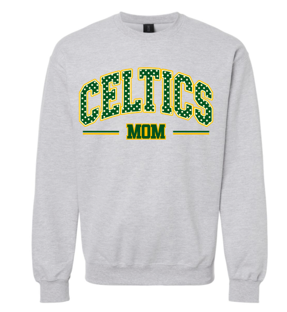 NEW 2026 Celtics Personalized Mom, Grandma, Aunt, Sister Polka dot Sweatshirt