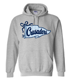 Crusaders Blue Striped Flag Sweatshirt (hooded or crewneck)