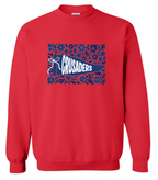 Crusaders Floral Flag Sweatshirt (hooded or crewneck)